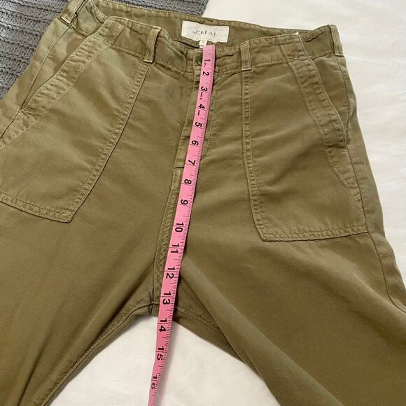 The Great Ranger Cropped Straight Leg Pants Size 26 X 22 Minimalist Clean Girl - Picture 5 of 11